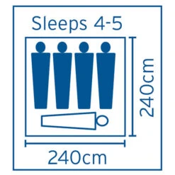 Oztent RV4 Touring Tent 4 Person -Camping Series Shop BCF 300027 05 hi res