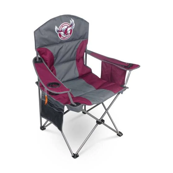 NRL Manly Sea Eagles Camp Chair 1 NRL Manly Sea Eagles Camp Chair