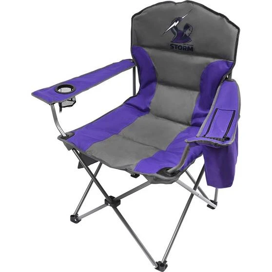 NRL Melbourne Storm Camp Chair 2 NRL Melbourne Storm Camp Chair - Image 2
