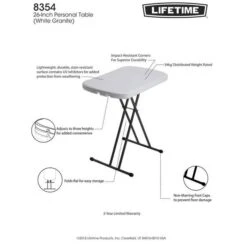 Lifetime Personal Blow Mould Table 13 Lifetime Personal Blow Mould Table -Camping Series Shop BCF 344202 04 hi res