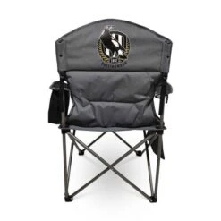 AFL Collingwood Magpies Cooler Arm Chair -Camping Series Shop BCF 368434 04 hi res