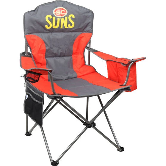 AFL Gold Coast Suns Cooler Arm Chair 1 AFL Gold Coast Suns Cooler Arm Chair