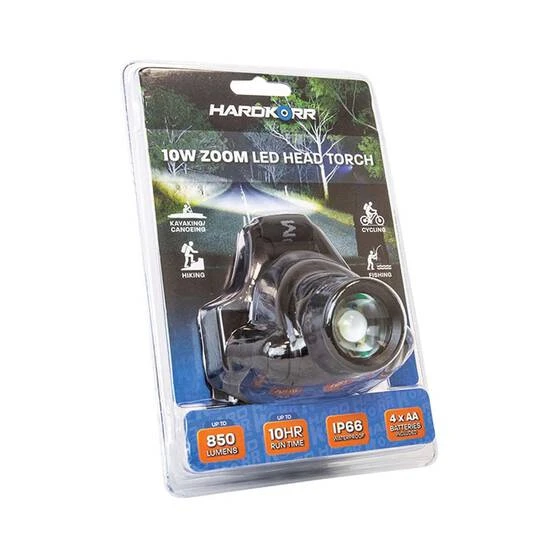 Hardkorr Cree LED Zoom Headlamp 10W 1 Hardkorr Cree LED Zoom Headlamp 10W