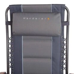Wanderer Premium Reclining Alloy Lounger 20 Wanderer Premium Reclining Alloy Lounger -Camping Series Shop BCF 520326 10 hi res