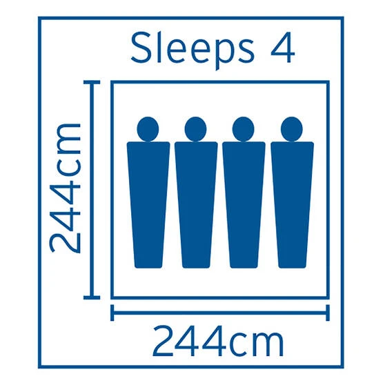 Coleman Excursion Instant Up Tent 4 Person 4 Coleman Excursion Instant Up Tent 4 Person - Image 4