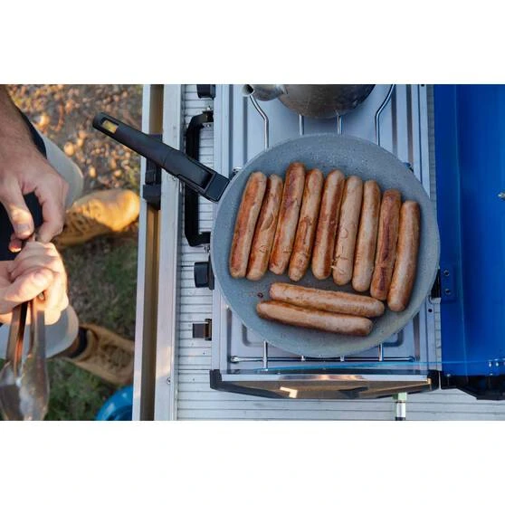 Campfire Frypan With Detachable Handle 28cm 2 Campfire Frypan With Detachable Handle 28cm - Image 2