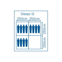 Wanderer Manor Dome Tent 12 Person -Camping Series Shop BCF 556892 04 hi res