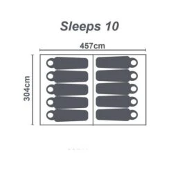 Wanderer Criterion 10 Person Instant Tent