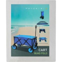 Wanderer Quad Fold Beach Cart -Camping Series Shop BCF 599462 12 hi res