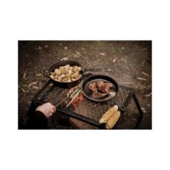 Campfire Cast Iron Quart Combo Cooker -Camping Series Shop BCF 601031 02 hi res