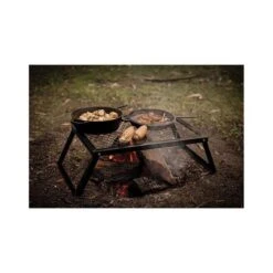 Campfire Cast Iron Quart Combo Cooker -Camping Series Shop BCF 601031 03 hi res