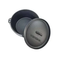 Wanderer Settler 7L Cast Iron Set - 9 Piece -Camping Series Shop BCF 602300 08 hi res