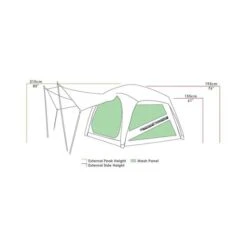 Zempire Pronto 5 V2 Inflatable Air Tent -Camping Series Shop BCF 617451 06 hi res