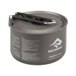Sea To Summit Alpha Pot Grey 1.2L -Camping Series Shop BCF 632527 03 hi res