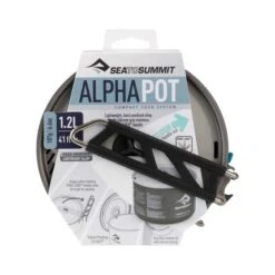Sea To Summit Alpha Pot Grey 1.2L -Camping Series Shop BCF 632527 04 hi res
