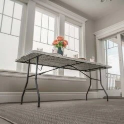 Peakform 6ft Centrefold Blow Mould Folding Table -Camping Series Shop BCF 634100 08 hi res