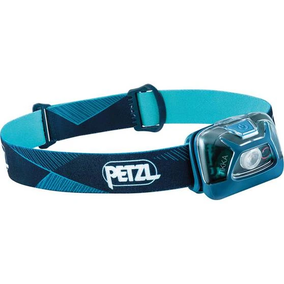 Petzl Tikka 300 Lumen Headlamp Blue 1 Petzl Tikka 300 Lumen Headlamp Blue