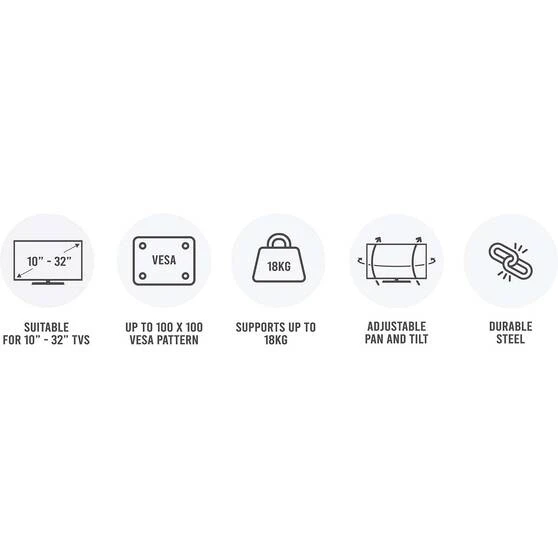 Altius Full Motion TV Mount 10-32 Inch 2 Altius Full Motion TV Mount 10-32 Inch - Image 2