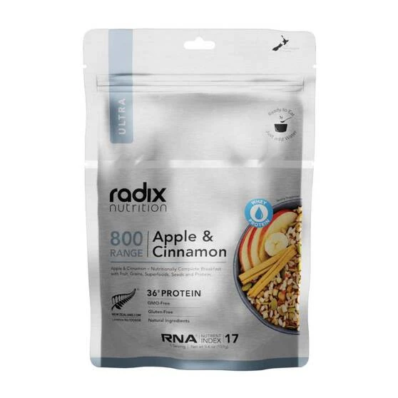 Radix Nutrition Freeze Dried Apple Cinnamon Ultra 800kcal 1 Radix Nutrition Freeze Dried Apple Cinnamon Ultra 800kcal