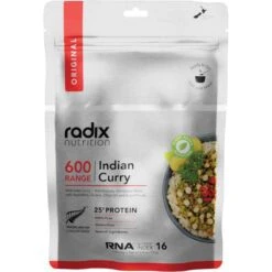 Radix Nutrition Freeze Dried Plant Based Indian Curry 600kcal