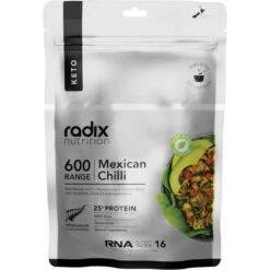 Radix Nutrition Freeze Dried Plant Based Keto Mexican Chilli 600kcal