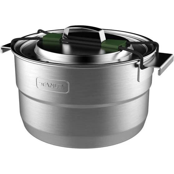Stanley Base Camp Cookset 21 Pieces Stainless Steel 1 Stanley Base Camp Cookset 21 Pieces Stainless Steel