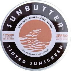 SunButter SPF50 Reef Safe Tinted Sunscreen 100g